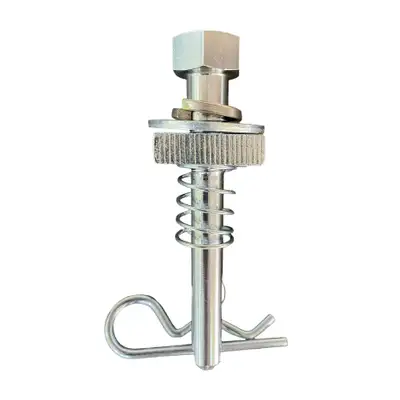Let's Go Aero Silent Hitch Pin®: 1/2'' for 1.25'' Hitches