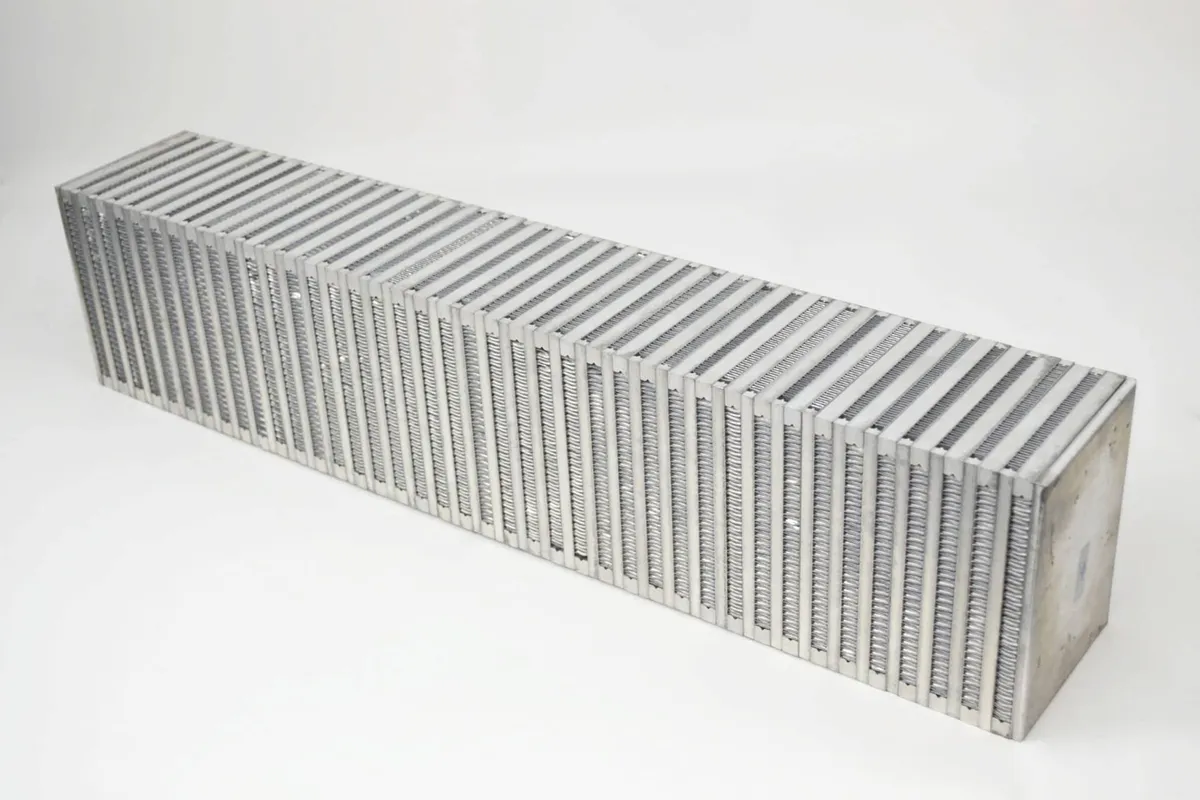 CSF Cooling - Racing & High Performance Division 8068 High-Performance Bar & Plate Intercooler Core 27x6x3 - Vertical Flow product image