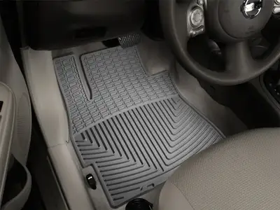 Weathertech 2012 + Nissan Versa Front Rubber Mats Fits sedan only Grey