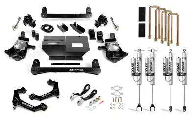 Cognito Motorsports Truck Cognito 4-Inch Performance Lift Kit with Fox PSRR 2.0 Shocks for 11-19 Silverado Sierra 2500 3500 2WD 4WD