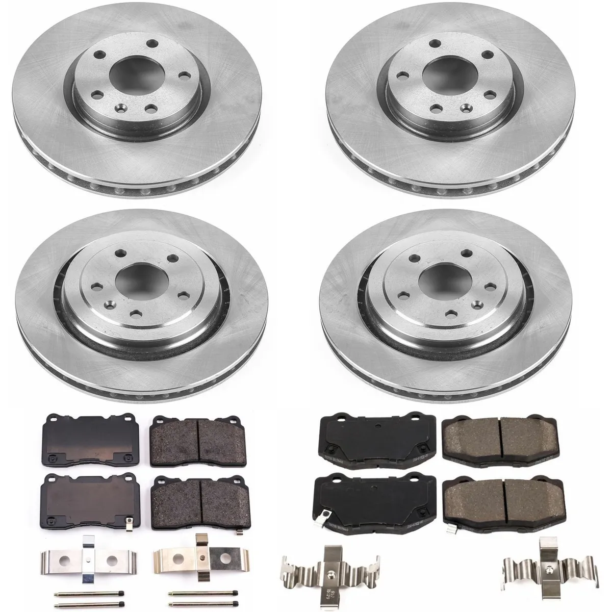 Z17 Direct Replacement Kit: Rotors; Ceramic Pads W/Hardware product image