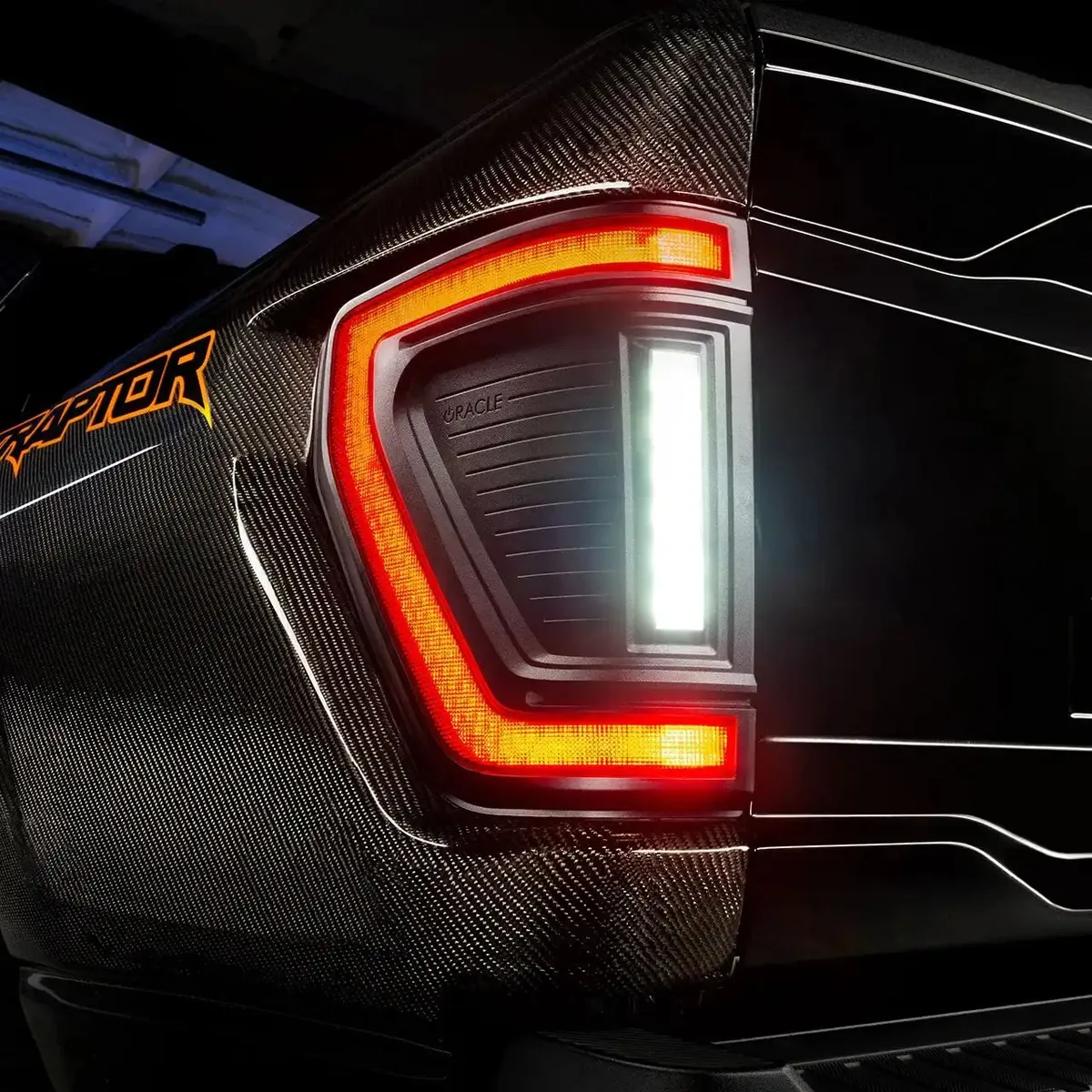 ORACLE Lighting Flush Style LED Tail Lights for 2021-2024 Ford F-150 product image