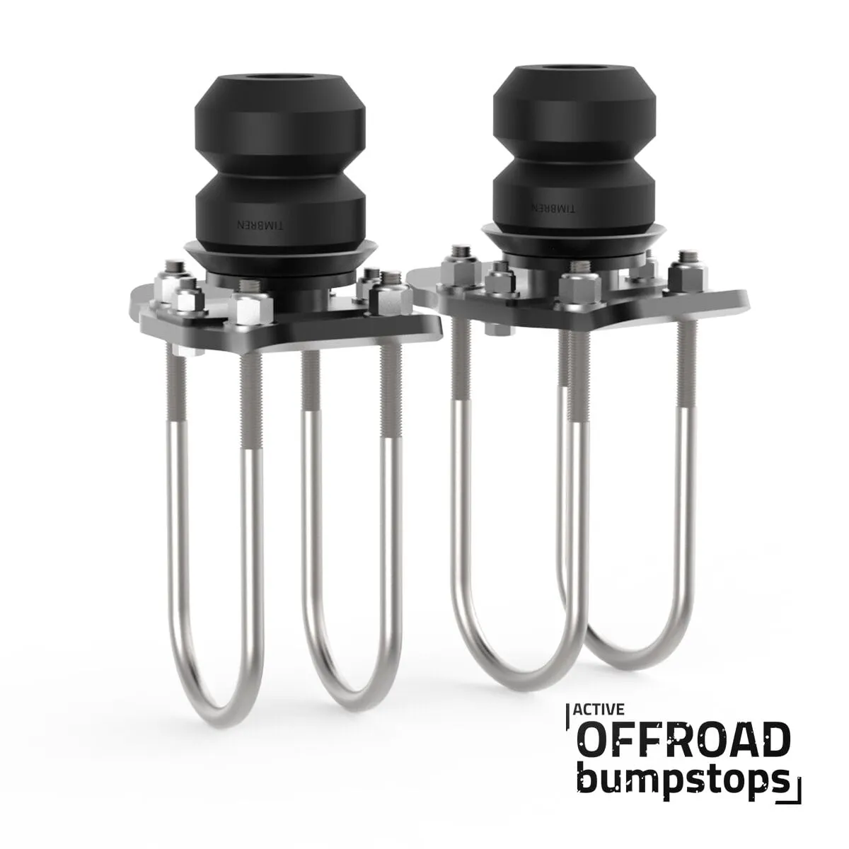 Active Off-Road Bumpstops w/ U-Bolt Flip Kit For 2015-2022 Chevy Colorado And 2015-Present Gmc Canyon - Rear Kit - Sku #absgmfk product image