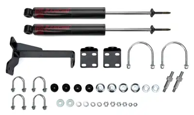 Rancho 0522 Ford F250/F350 Super Duty 4WD Front Dual Steering Damper Kit