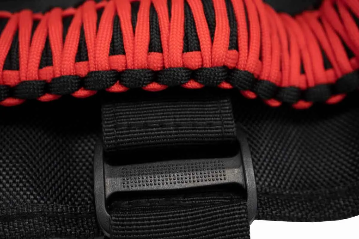 Fishbone Offroad FB55280 Red Paracord Grab Handles w/ Three Straps FB55280 product image