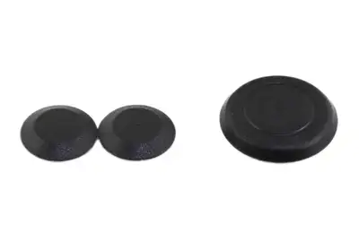 Kentrol Jeep JK Tailgate Plug (set) 07-18 Wrangler JK Powdercoat Black Kentrol