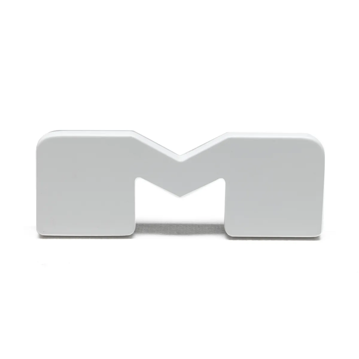 Oracle Lighting Universal Illuminated LED Letter Badges - White LED - Individual - Matte White / m product image
