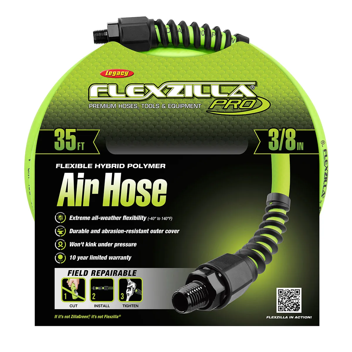 Fzp Air Hose 3/8in 50ft 1/4mnpt product image