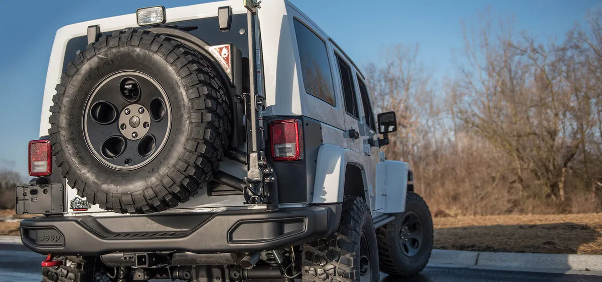 AEV Tire Carrier for JK Wrangler product image