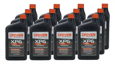 Driven Racing Oil XP6 15w50 Synthetic Oil Case 12 x 1 Quart