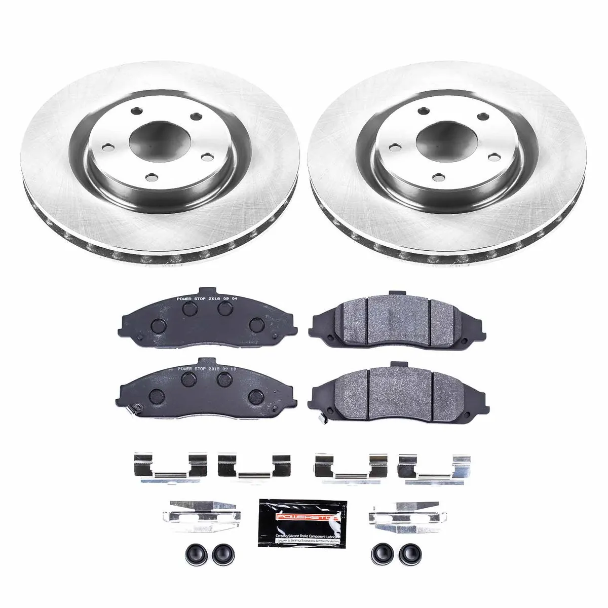 Track Day Kit-Stage 1 Kit For Track Day Enthusiasts: Rotors And Pads-For Use W/Street Tires product image