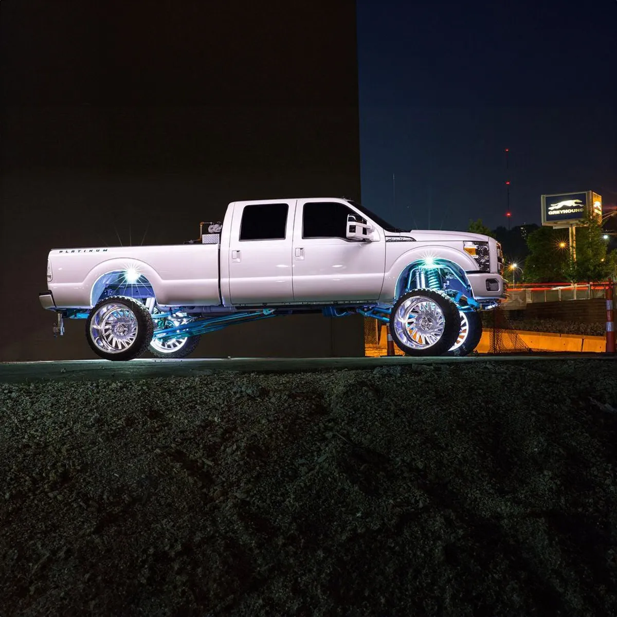 Oracle Lighting LED Illuminated Wheel Rings - Single / Double Row LED product image