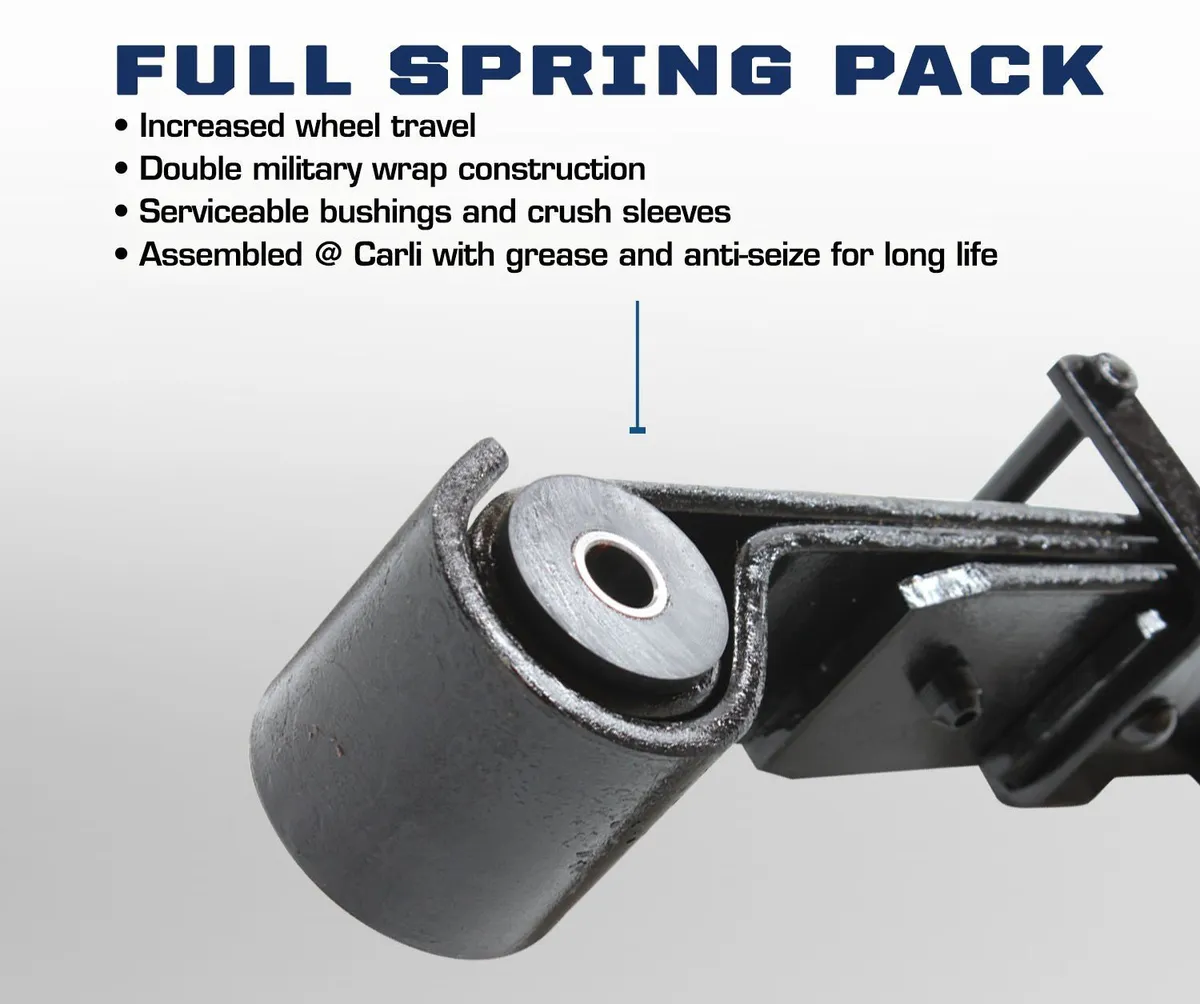 0308 RAM 2500/3500 4x4 Diesel Full Progressive Leaf Spring Kit4in Lift product image