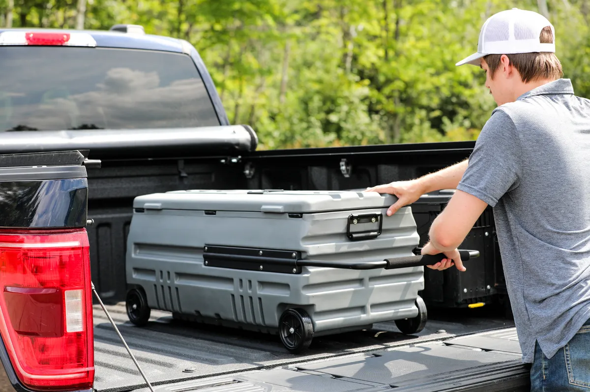 DÃœHA Squad Box "Extreme Duty" | Portable Lockable Storage for Trucks, Jeeps, SUVs product image