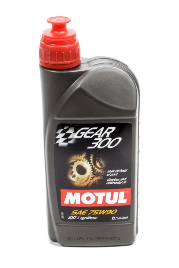 Motul Gear 300 High Performance Synthetic Oil, 75W/90, 1L product image