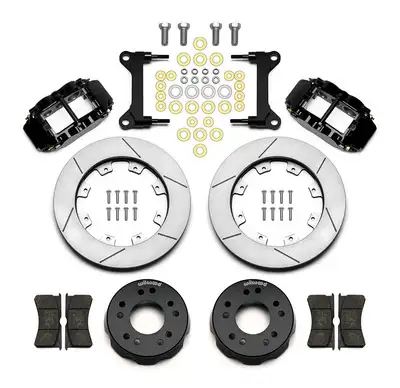 Wilwood Brakes 1963 - 1987 Chevrolet, GMC Forged Narrow Superlite 6R Big Brake Front Brake Kit (Hat) - 140-15302