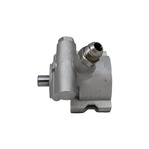Hi Flow TC Type Pump w/ #6 jic male pressure fitting # 10 jic return/ drilled mount holes product image