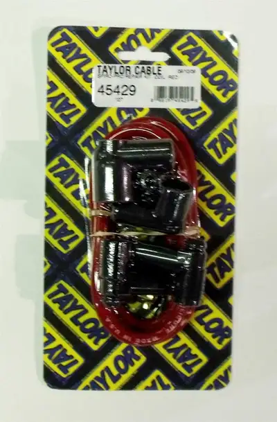 Taylor Cable Taylor Cable 8mm Spiro-Pro Repair Kit Coil Red