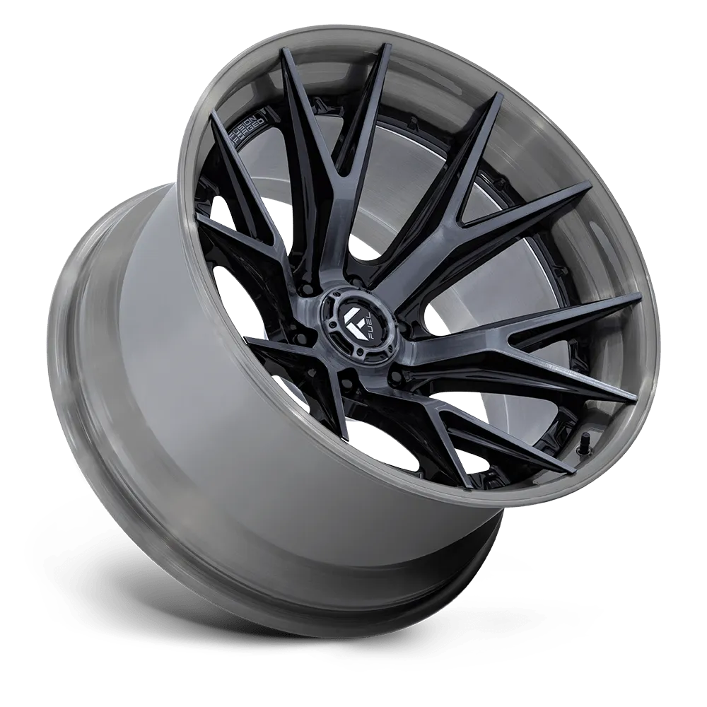 Fuel Wheels | Catalyst | Gloss Black Brushed Dark Tint product image