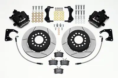 Wilwood Brakes Combination Parking Brake Caliper 1Pc Rotor Rear Brake Kit - 140-12049