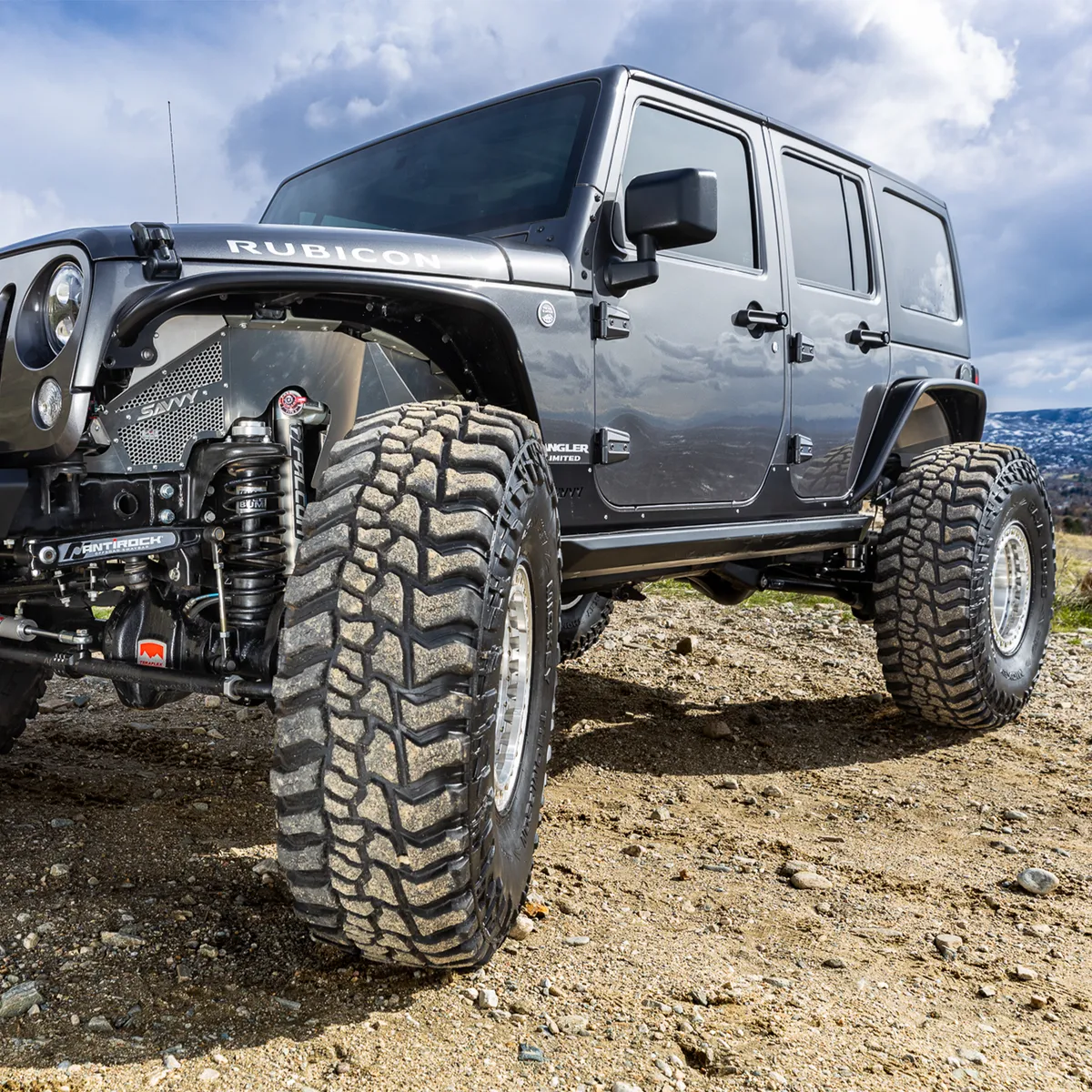 0718 Wrangler Bolt On Slider Kit Raw product image