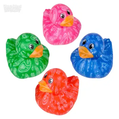 No Brand 2\" Bandana Print Duckies