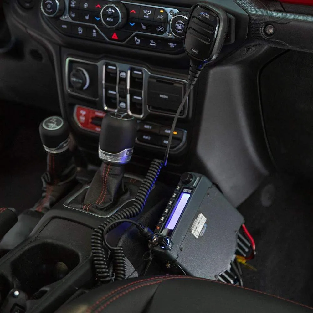 Mobile Radio Mount for Jeep JL, JT, and Gladiator Passenger Side Interior product image