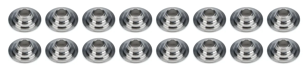 PAC Racing Springs TI Dual Valve Spring Retainers - 10 Degree