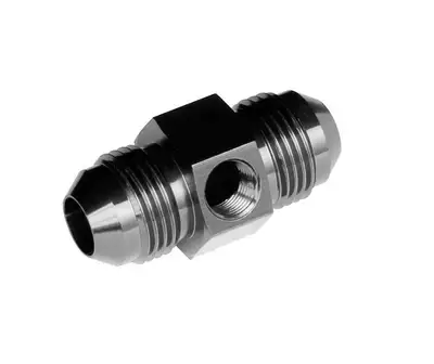 Redhorse Performance 04 Male to 04 Male An/Jic With 1/8 Npt in Hex Black