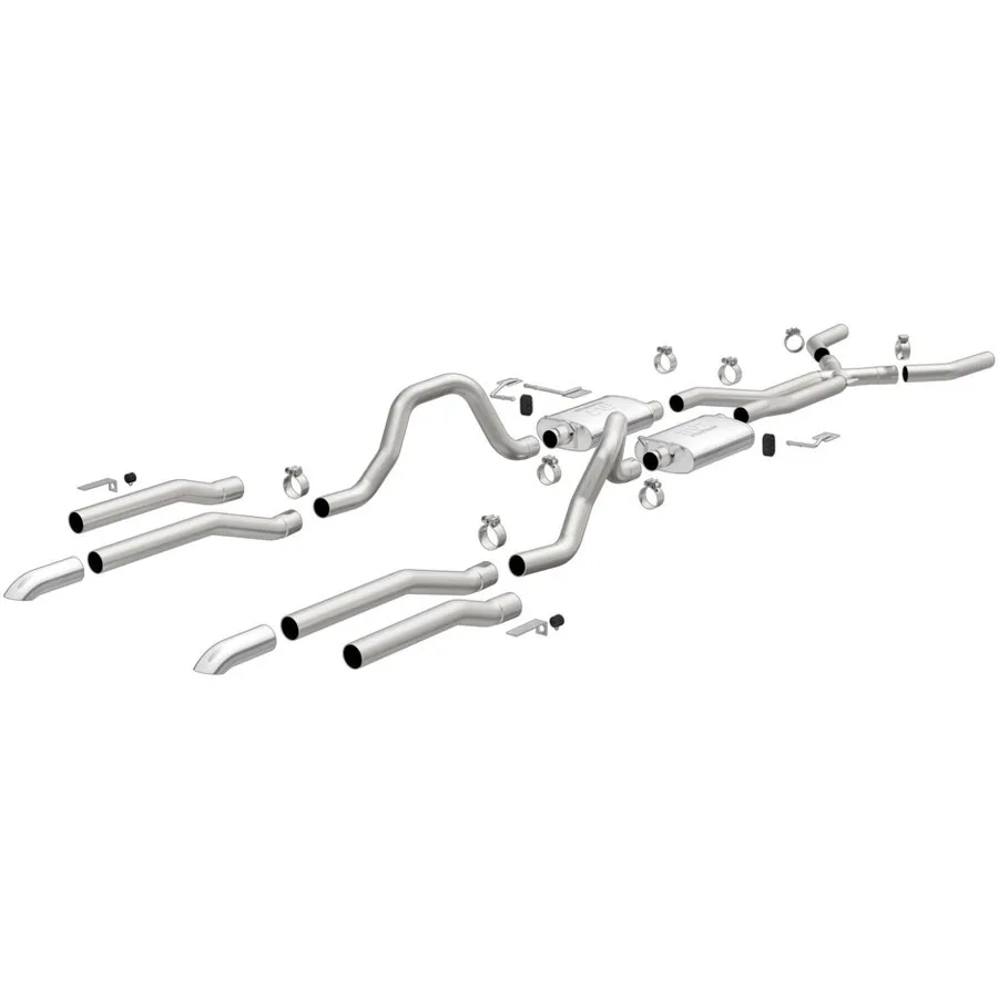 MagnaFlow Exhaust Products MagnaFlow Exhaust Products 19303 Street Series Stainless Crossmember-Back System
