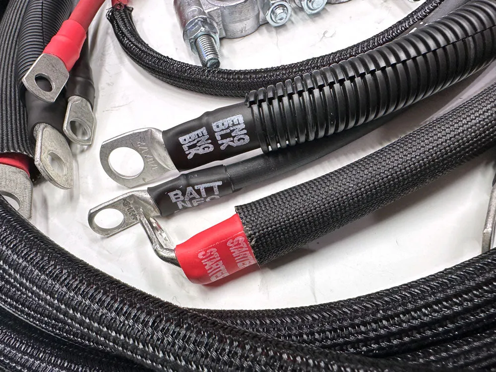 Big7Kits JeepCables Big 7 Dodge Cummins Diesel - 2nd Gen (1994-2002) - 98-02 (24 valve 5.9) 2/0GA RAMG2-9402-20G-5.9DIESEL