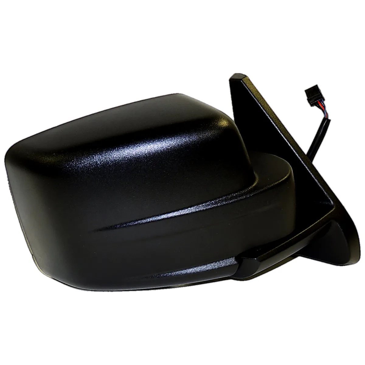 Crown Automotive Jeep Replacement 5155462AG Right Power, Heated, Manual Folding Mirror for 2007-15 Jeep MK Patriot, Black product image