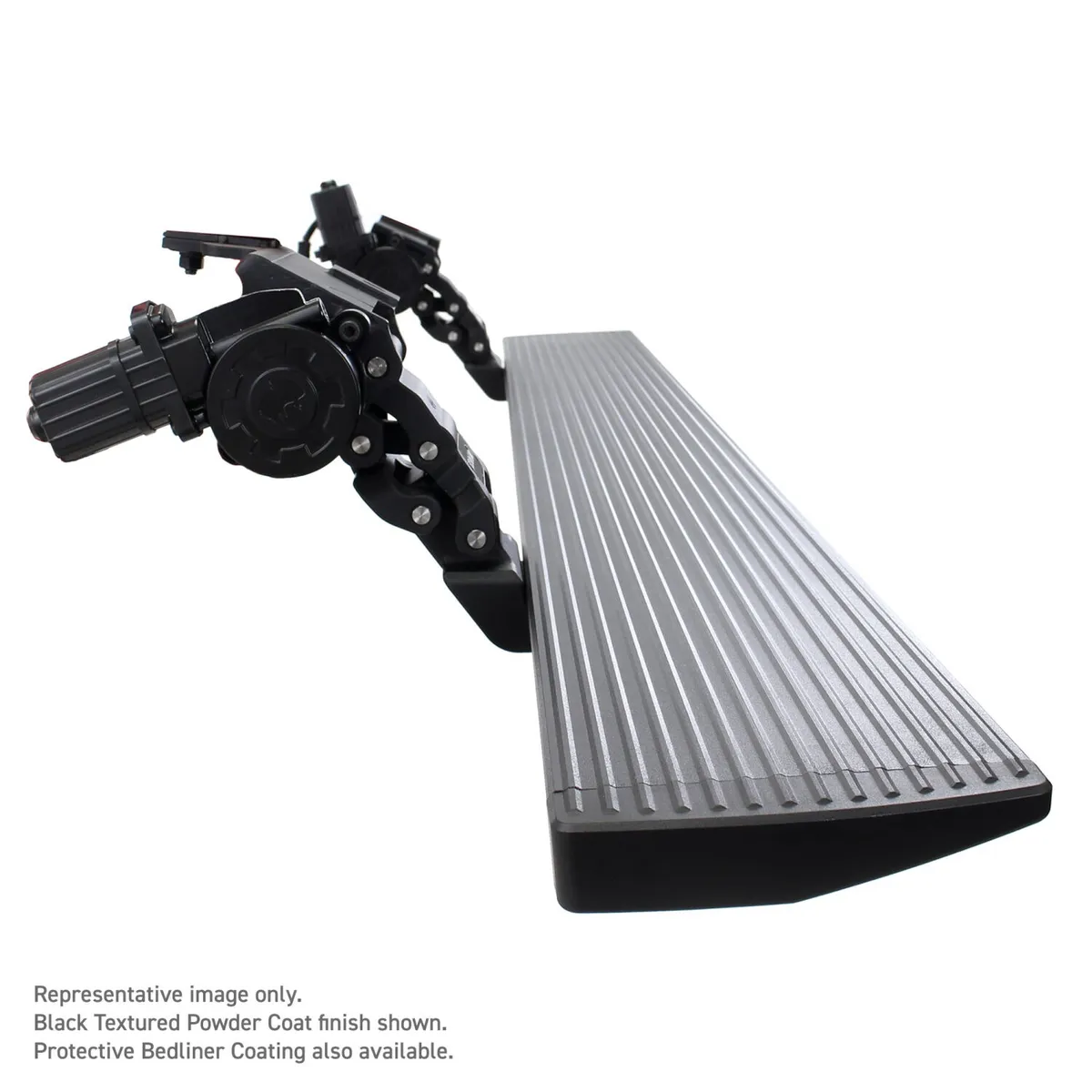 0713 Silverado/Sierra 1500/2500/3500 E Board Series Steps Bedliner Coating Blk product image