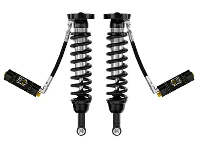 ICON Vehicle Dynamics Icon 2021-2026 Chevrolet Tahoe & Suburban/2021-2026 Gmc Yukon & Yukon Xl, 2.5-3.25” Lift, Front, V.s. 2.5 Series Coilover Kit, Remote Reservoir w/ Cdcv