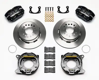 Wilwood Brakes Wilwood DP-DB PS Park Brake Kit Red New Big Ford 2.50in Offset