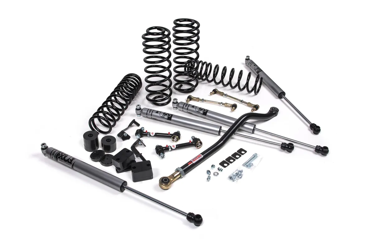 21-24 Jeep Wrangler JL 4xe 4 Door 2 Inch J-Venture Suspension Lift Kit Fox 2.0 Adv Series Shocks JSPEC product image