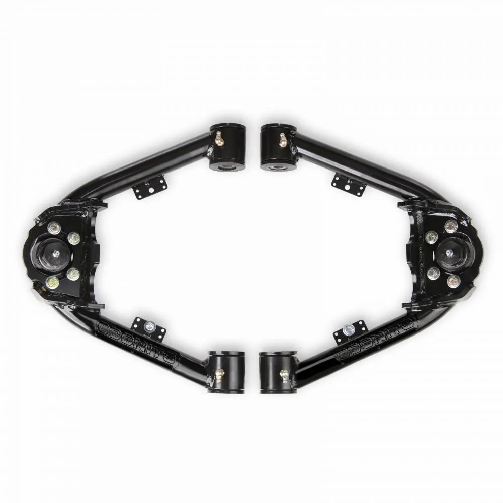 Cognito Motorsports Truck Cognito Ball Joint Tubular Upper Control Arm Kit Without Dual Shock Mounts For 99-06 Silverado Sierra 1500 00-06 Silverado Sierra 1500 SUVS
