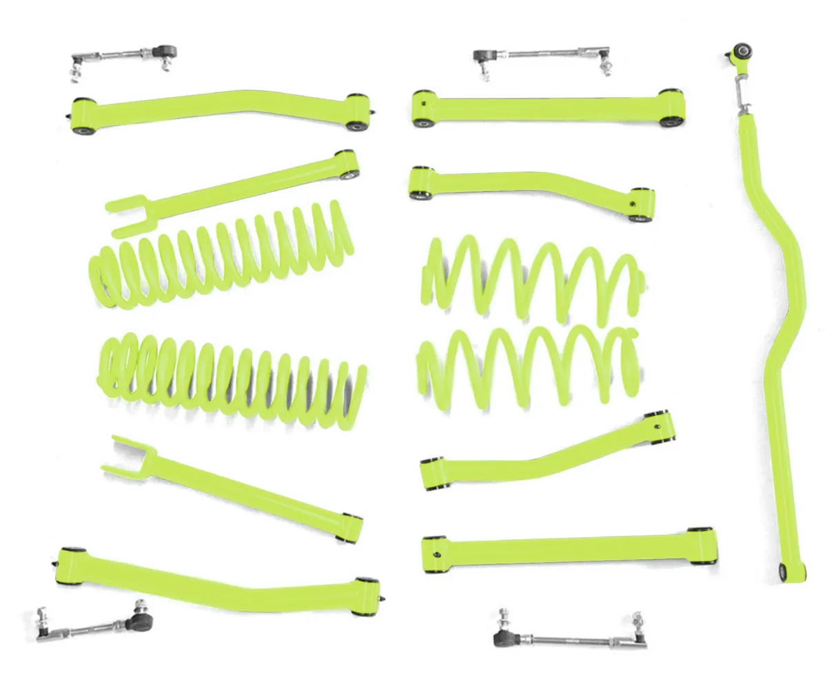 Steinjager Steinjäger Lift Kit Wrangler JK 2007-2018 2.5 Inch Gecko Green