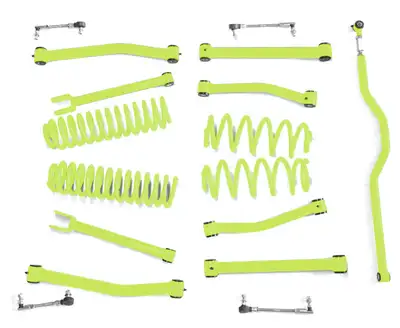 Steinjager Steinjäger Lift Kit Wrangler JK 2007-2018 2.5 Inch Gecko Green