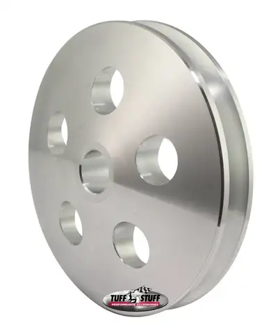 Tuff Stuff Performance Accessories V-Groove Power Steering Pulley Black
