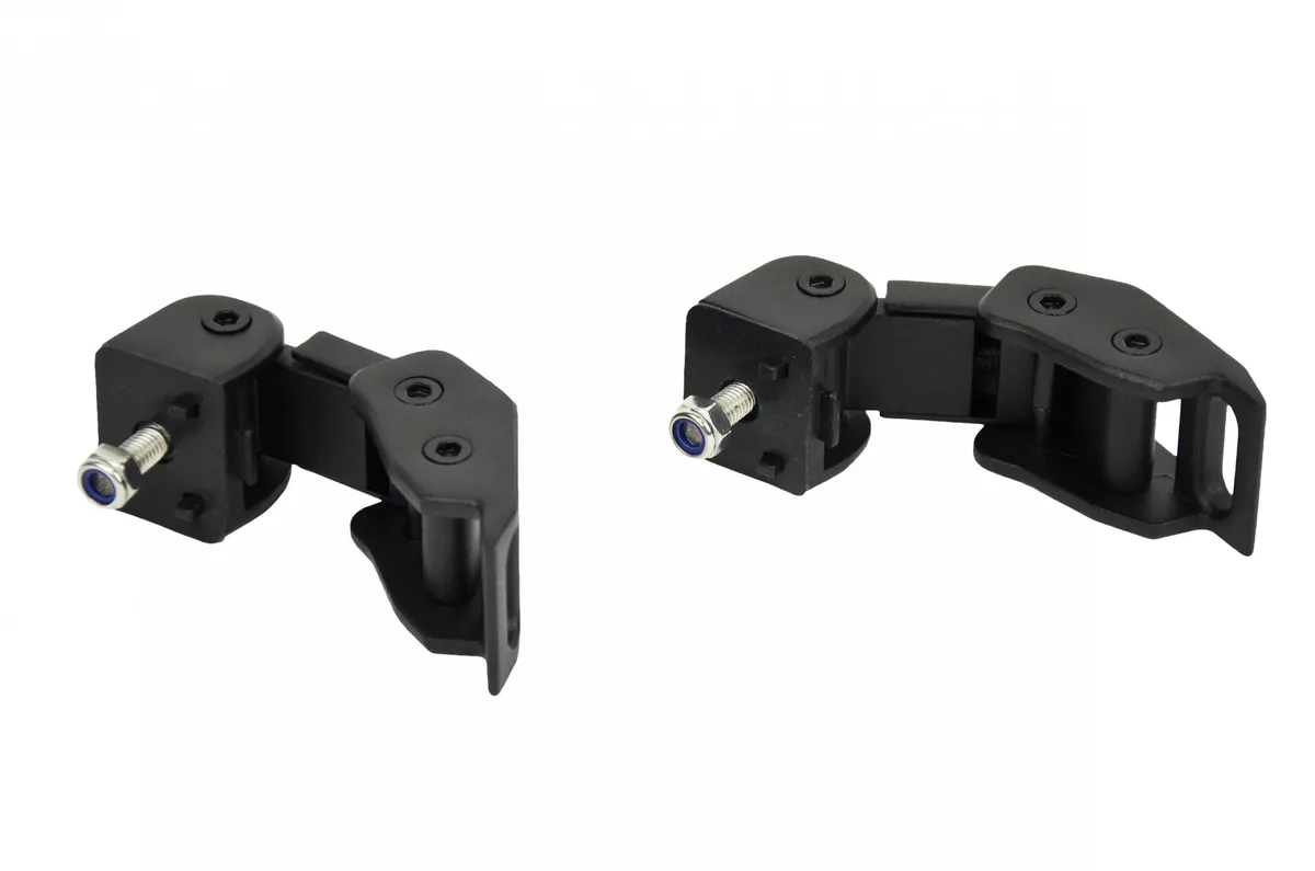 Jeep JK Hood Catch Kit 07-18 Wrangler JK Textured Black Kentrol product image