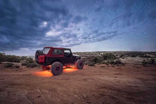 LED Dome Light w/Switch Baja Amber Baja Designs product image