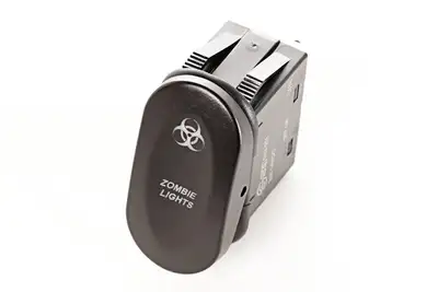 Rugged Ridge Rugged Ridge 2-Position Rocker Switch, Zombie Lights, Amber