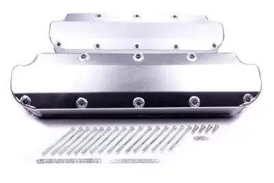 PRW PRW - Valve Cover Set, Aluminum, Fabricated Billet Rail - 4036000