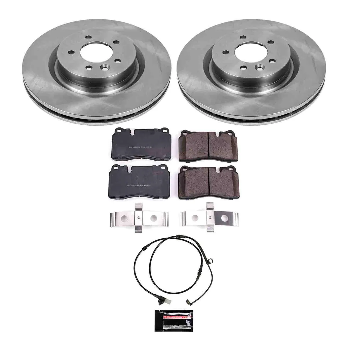 Z17 Direct Replacement Kit: Rotors; Ceramic Pads W/Hardware; Pad Sensors product image