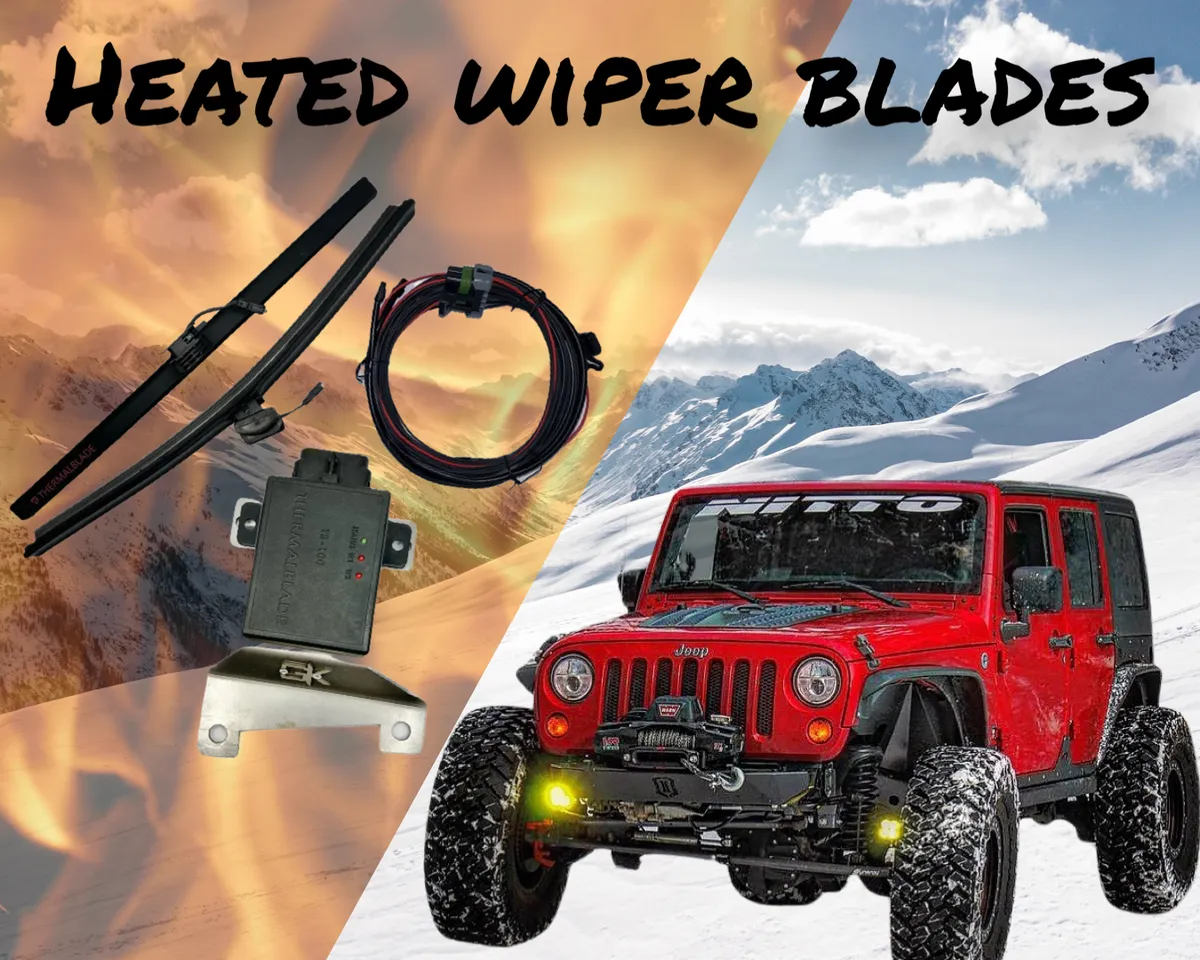 Heated Wiper Blades Kit for Jeep JK Wrangler product image