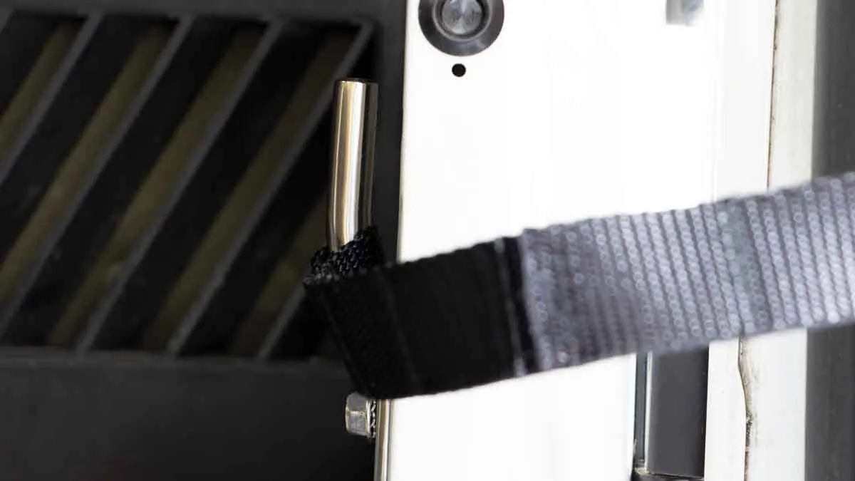 Jeep CJ/YJ Door Strap Kit For 76-95 Jeep CJ/YJ Polished Stainless Steel Kentrol product image