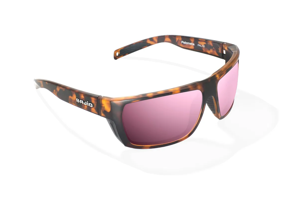 Palometa Gray Glass Blue Tort Matte Sunglasses product image