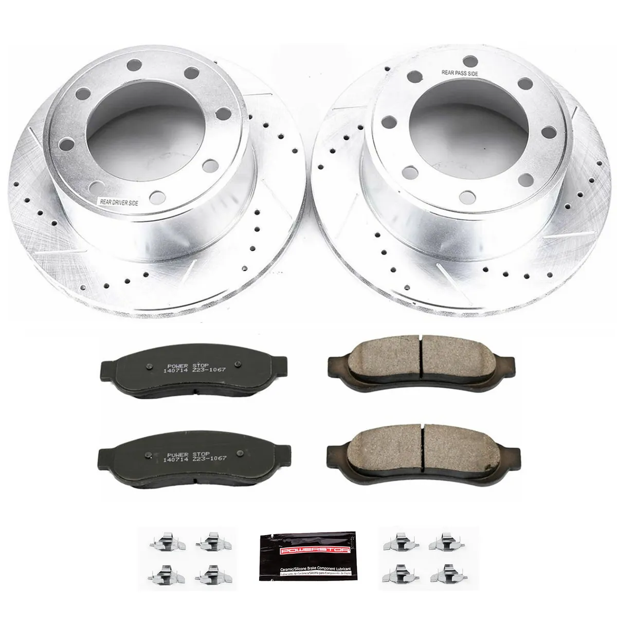 Z23 Evolution Brake Kit Rear 2007-2010 Ford F-250 Super Duty Pickup 2WD 2007-2010 Ford F-250 Super Dut product image