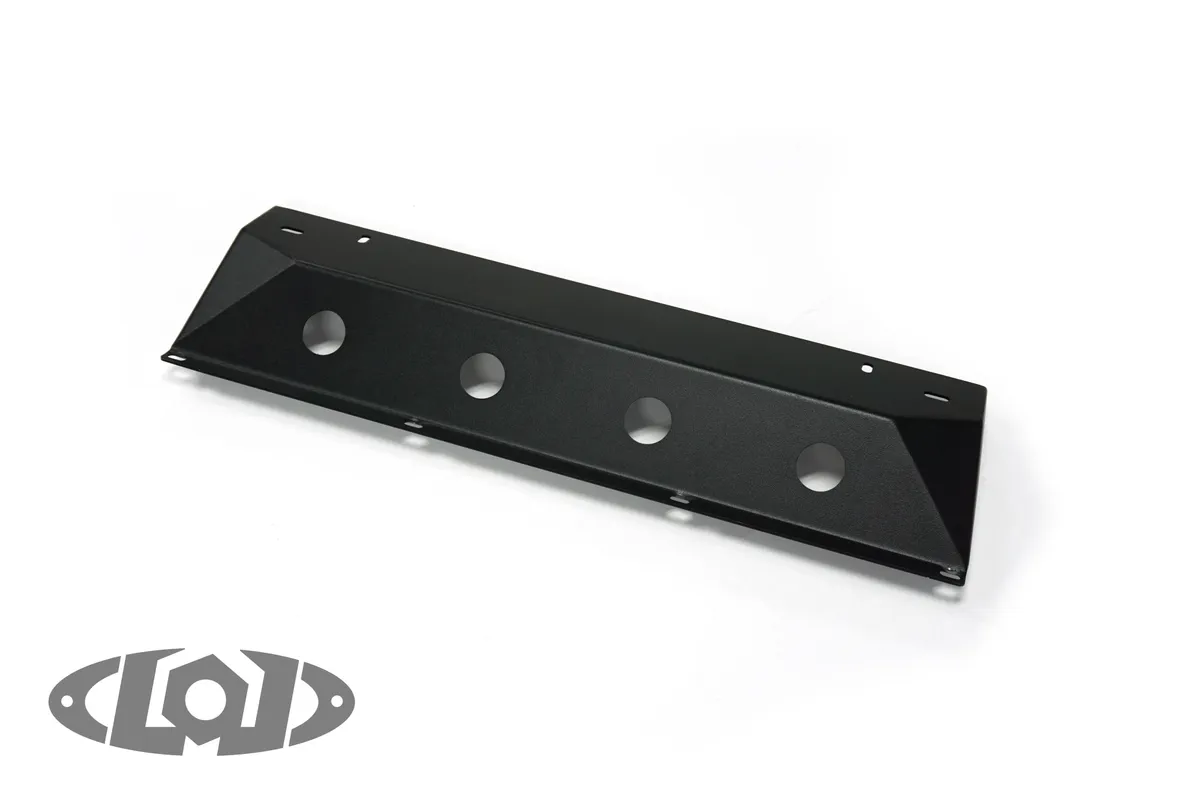 JL/JT Destroyer Front Bumper Skid Plate (Black Powder Coated) product image